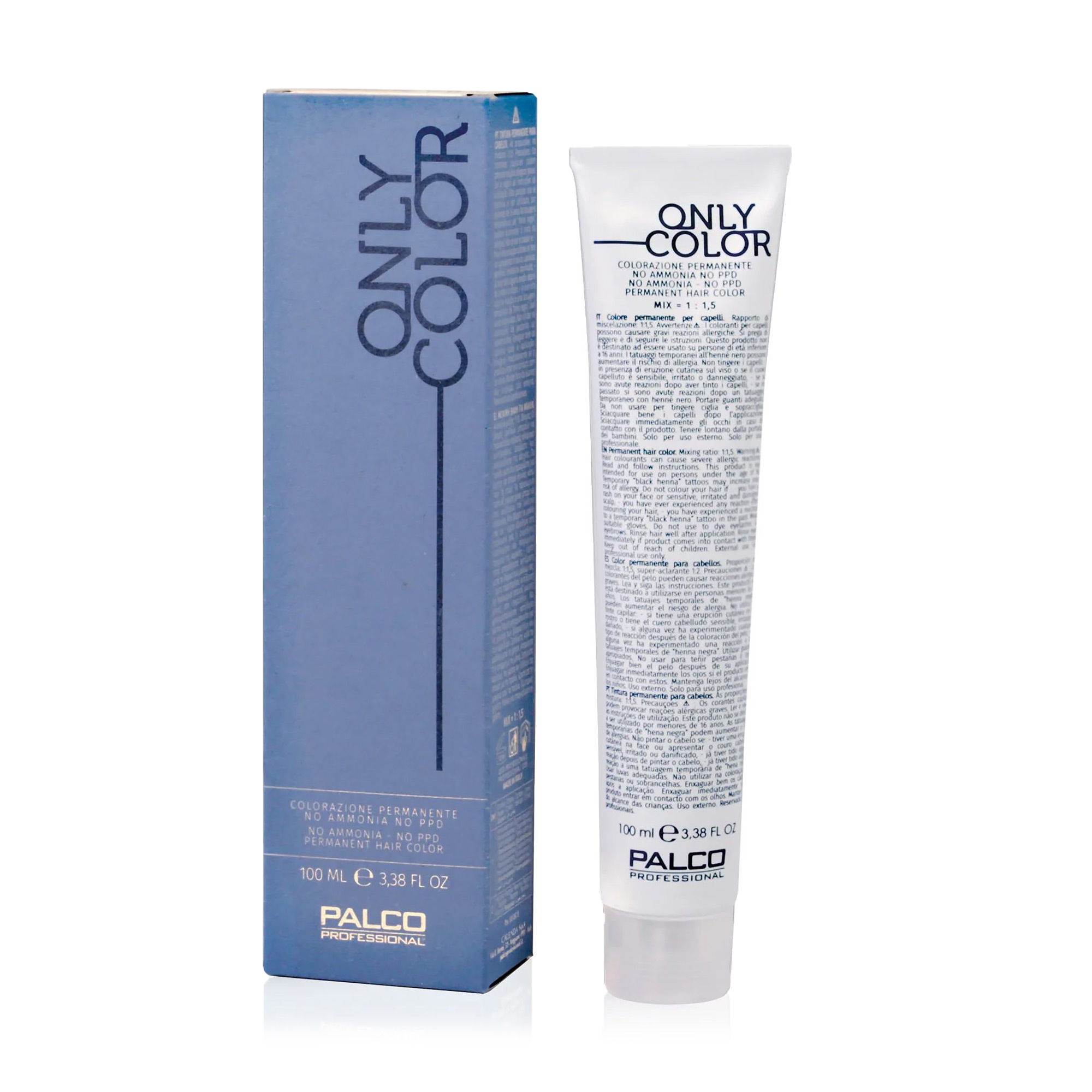 Безаміачна крем-фарба для волосся Palco Professional Only Color 5.18 Мокко, 100 мл
